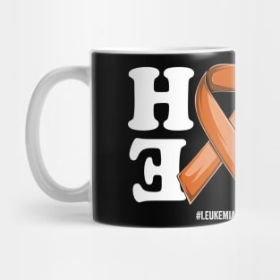 Leukemia Cancer Support | Orange Ribbon Squad Support Leukemia Cancer awareness Mug